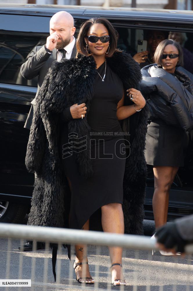 PFW - Courreges Haute Couture - Arrivals NB