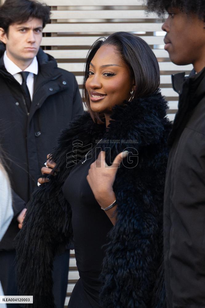 PFW - Courreges Haute Couture - Arrivals NB