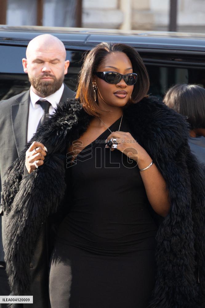 PFW - Courreges Haute Couture - Arrivals NB