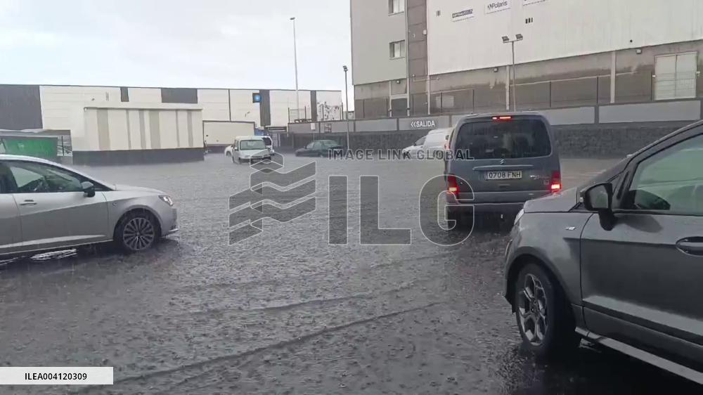 Spain: Severe Flooding Hits Canary Islands After Heavy Rainfall