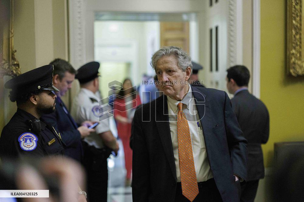 Elon Musk meets with Senate Republicans