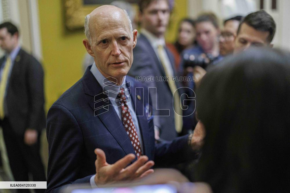 Elon Musk meets with Senate Republicans