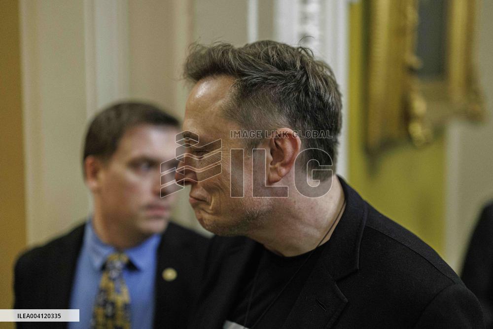 Elon Musk meets with Senate Republicans