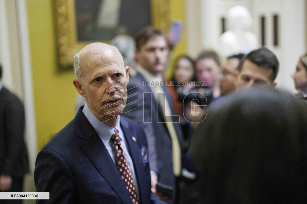 Elon Musk meets with Senate Republicans