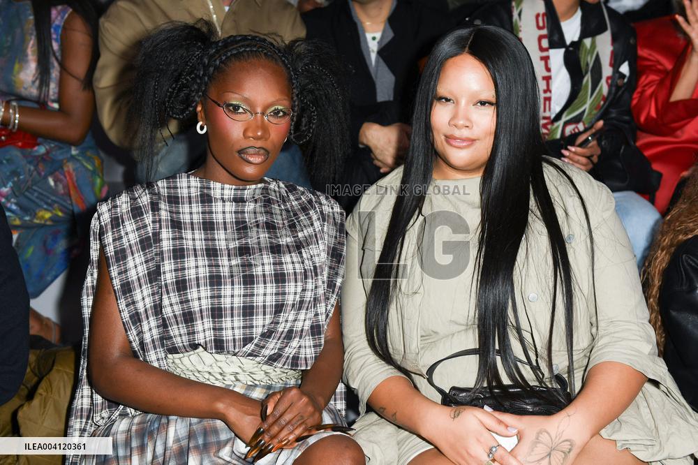 PFW Acne Studios Front Row