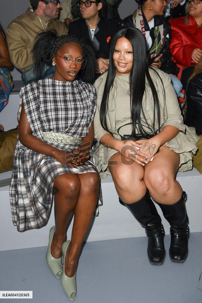 PFW Acne Studios Front Row