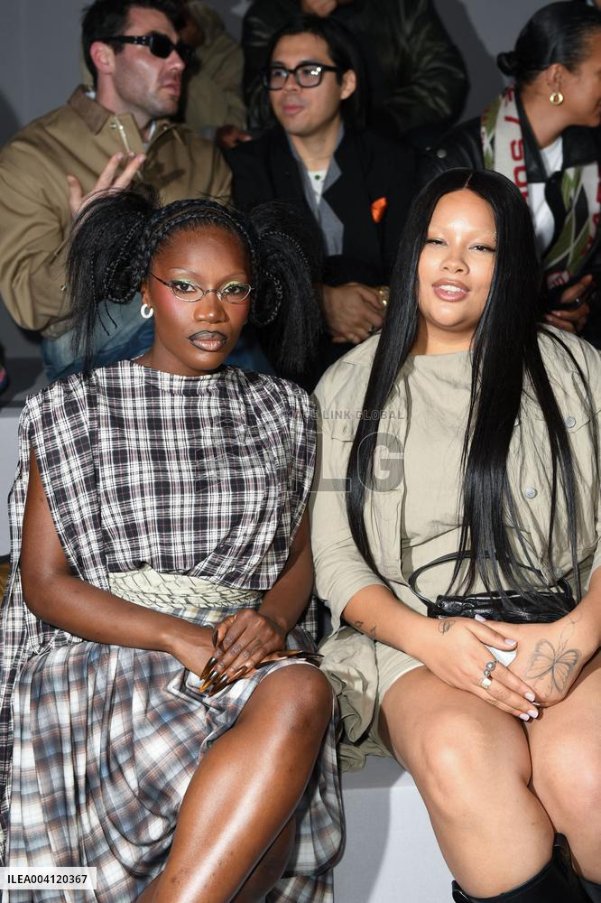 PFW Acne Studios Front Row