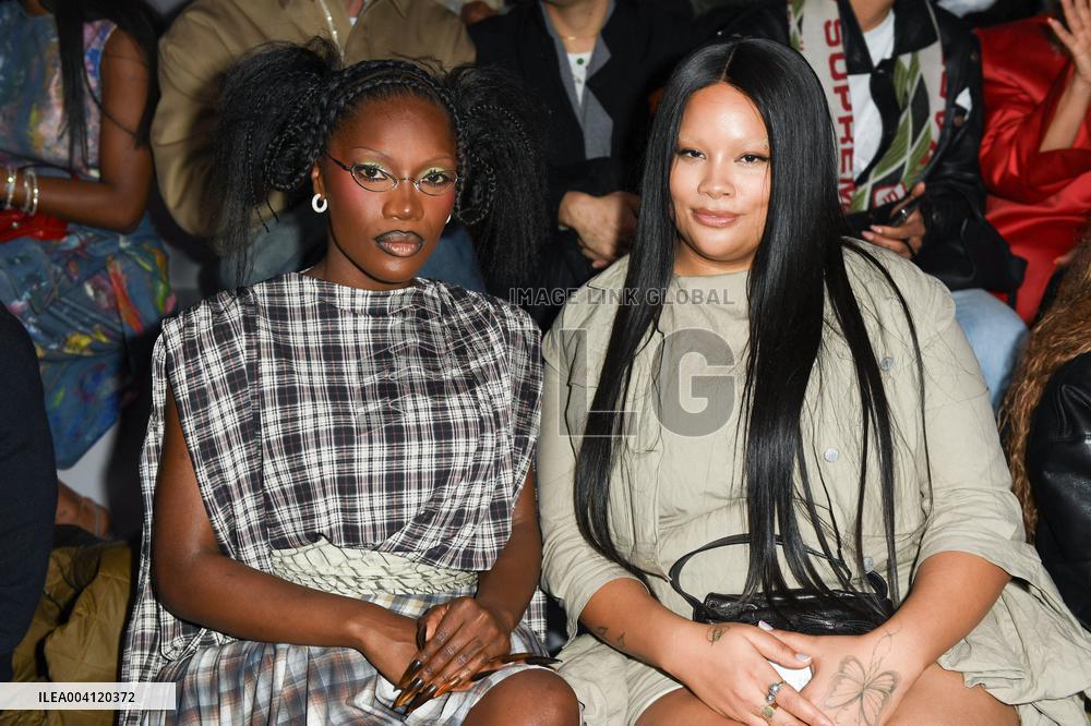 PFW Acne Studios Front Row