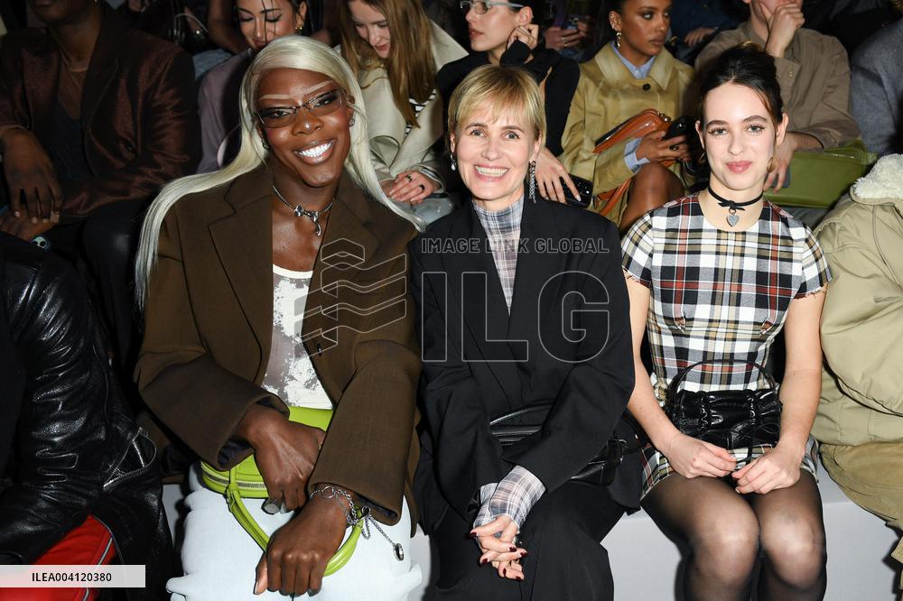 PFW Acne Studios Front Row