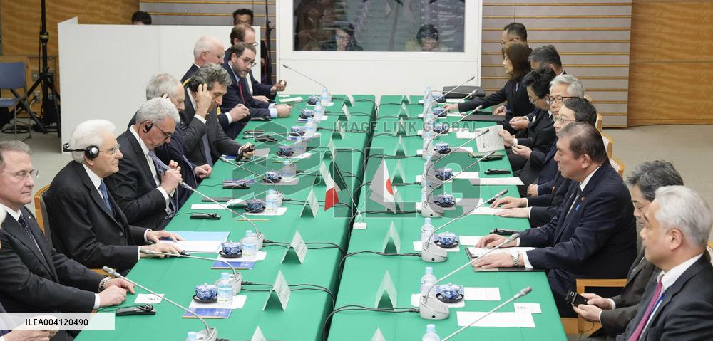 Japan-Italy talks