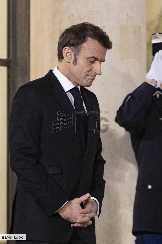 President Macron Welcomes PM Orban - Paris