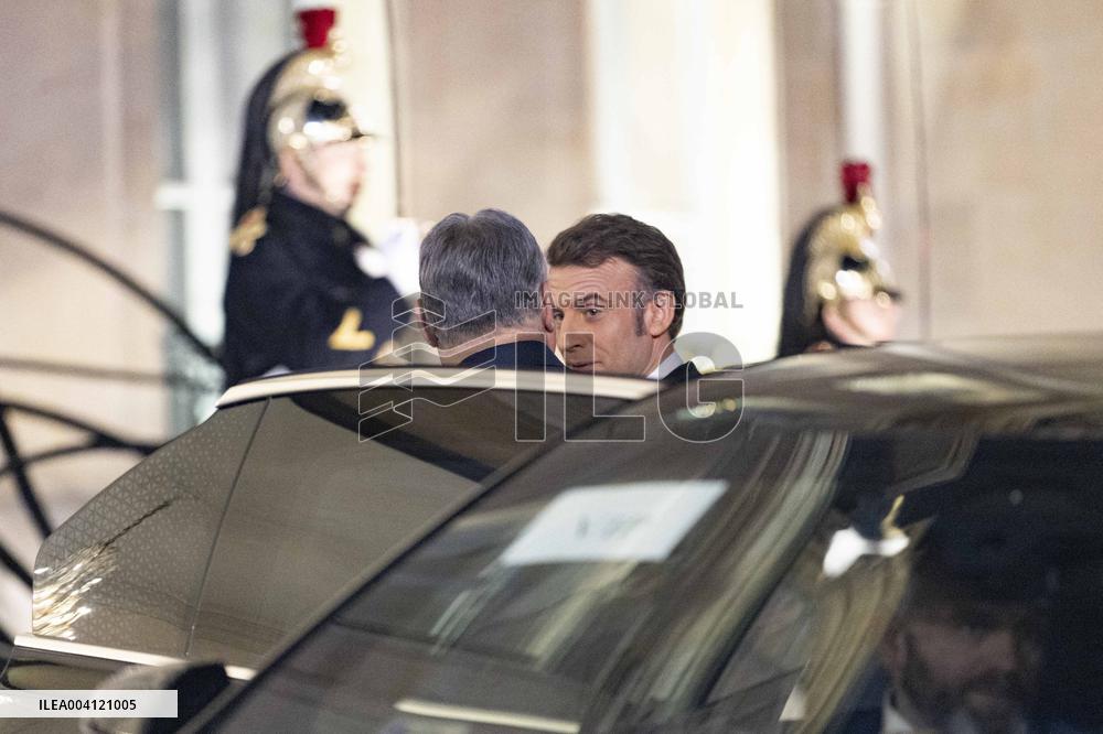 President Macron Welcomes PM Orban - Paris