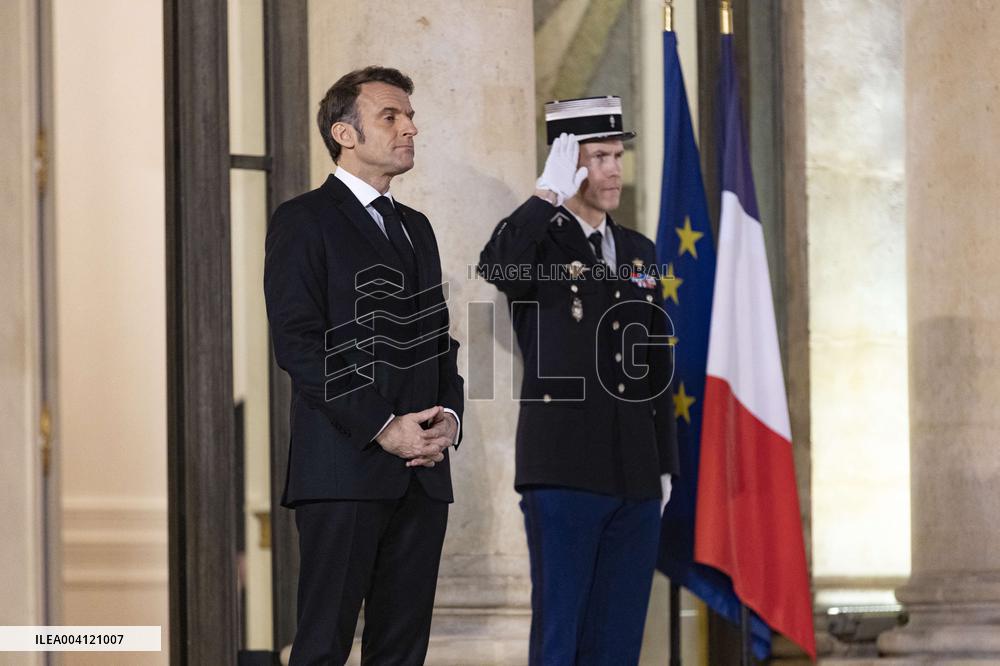 President Macron Welcomes PM Orban - Paris