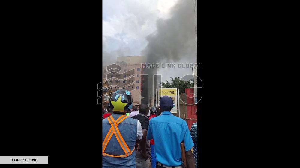Uganda: Three Dead After Fire Breaks Out at Hotel in Downtown Kampala