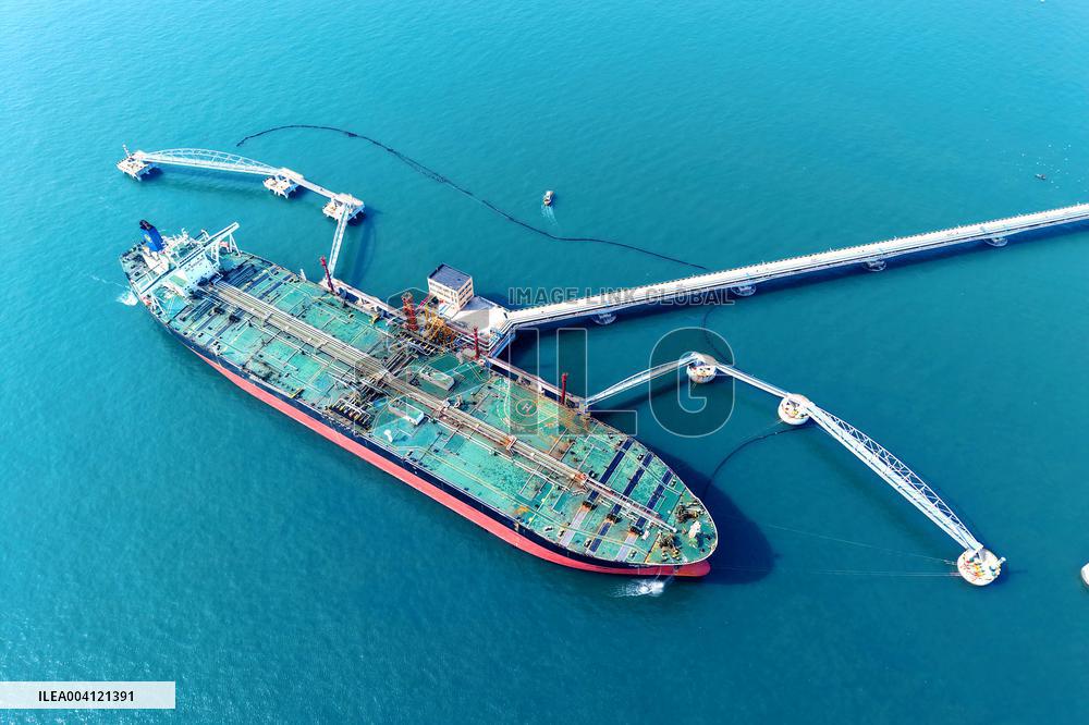 Imported Crude Oil in Qingdao Port