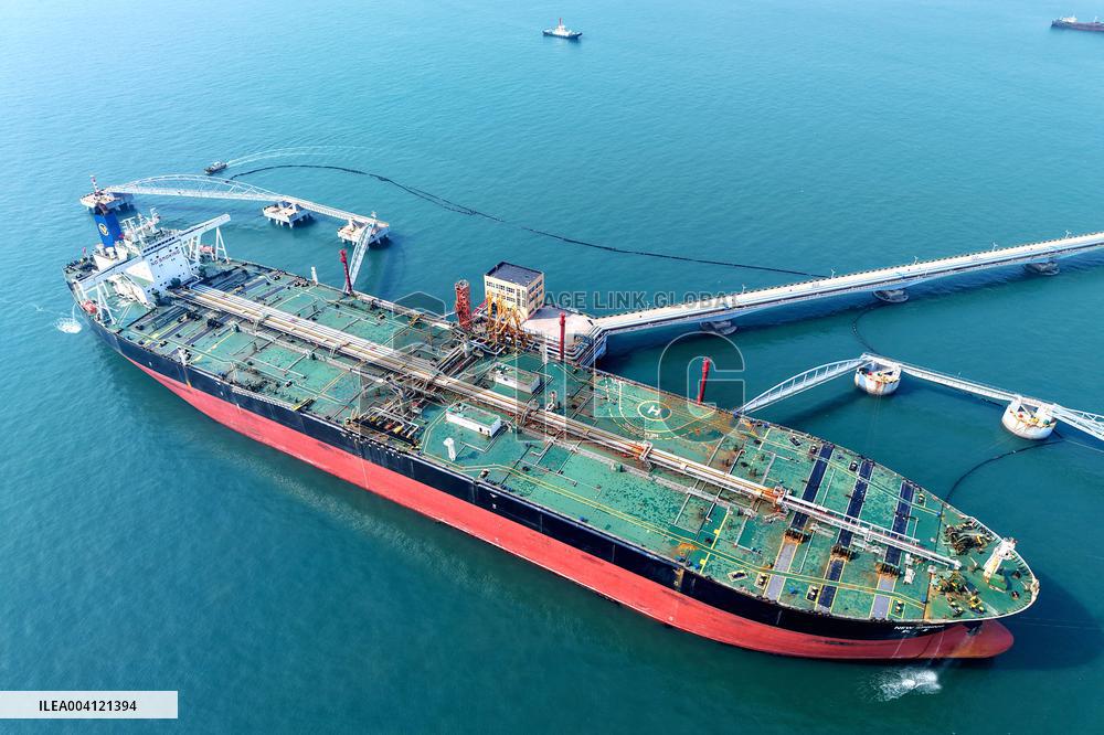 Imported Crude Oil in Qingdao Port