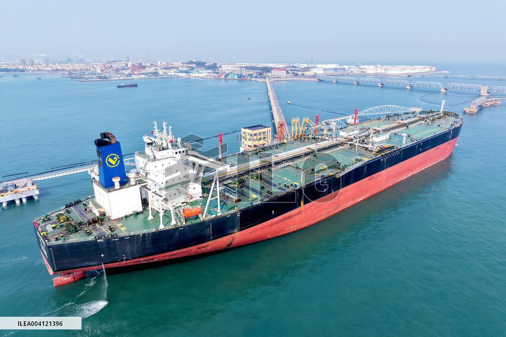 Imported Crude Oil in Qingdao Port