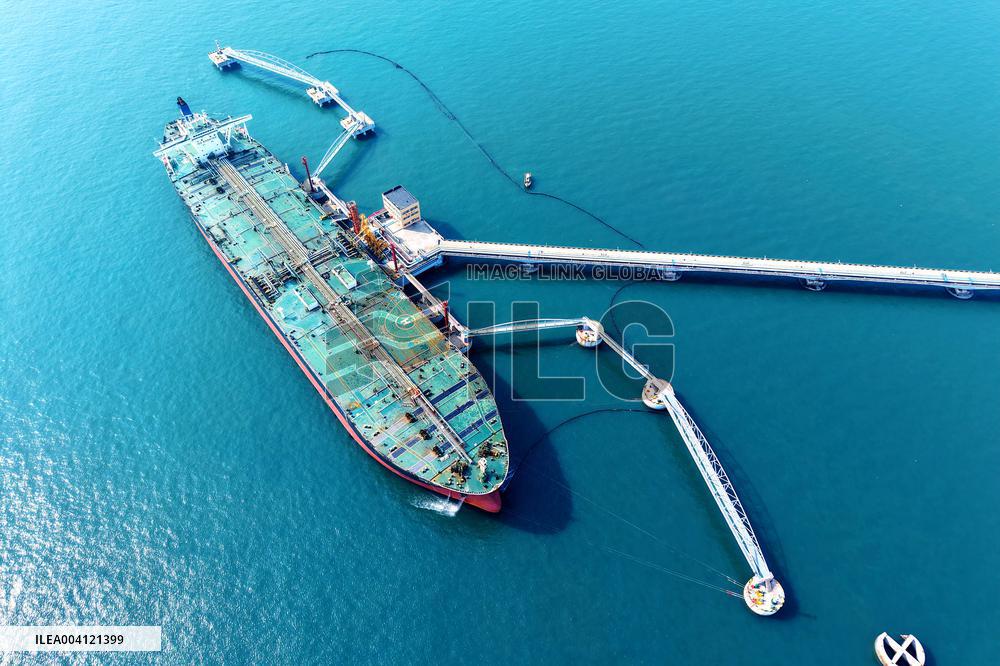 Imported Crude Oil in Qingdao Port