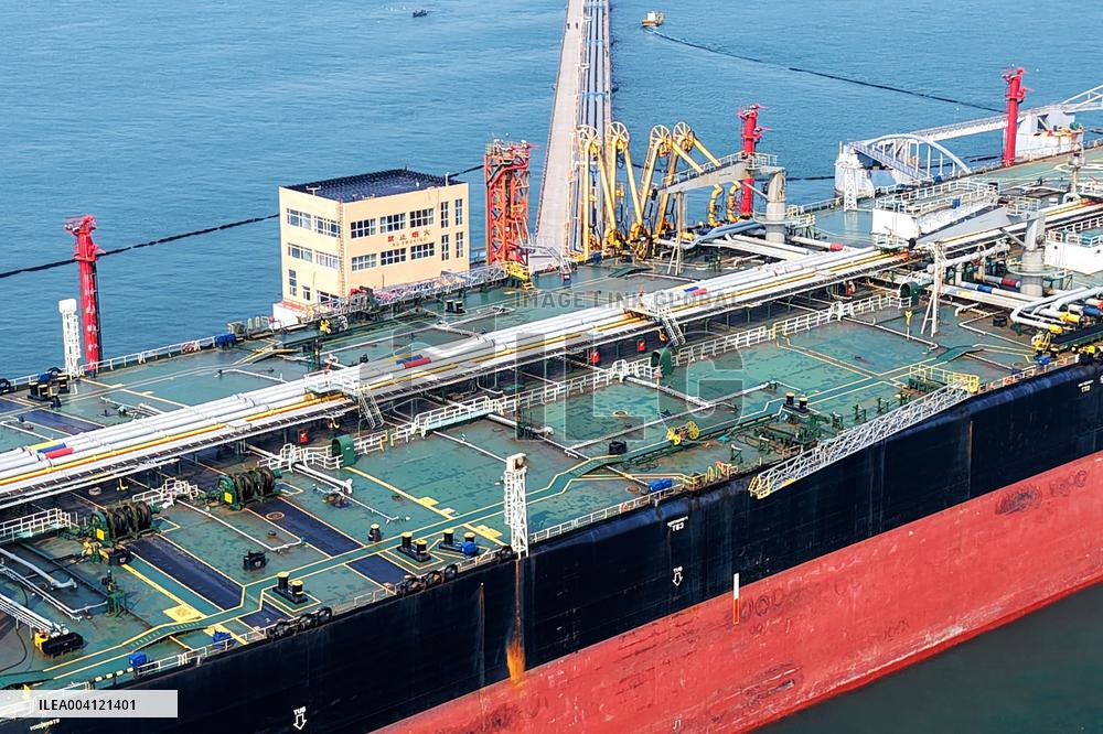 Imported Crude Oil in Qingdao Port