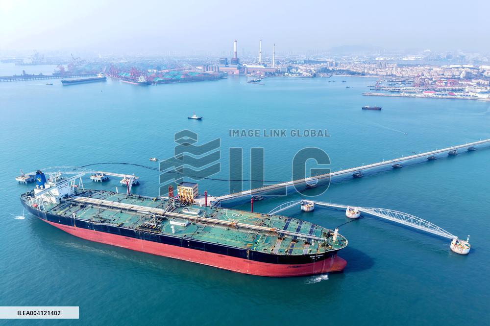 Imported Crude Oil in Qingdao Port