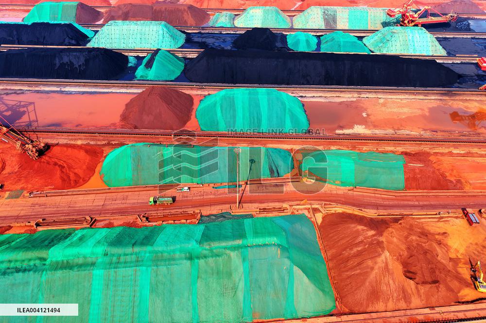Imported Iron Ore in Qingdao Port