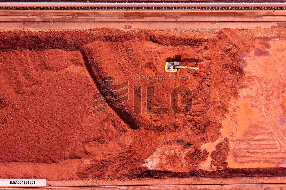 Imported Iron Ore in Qingdao Port