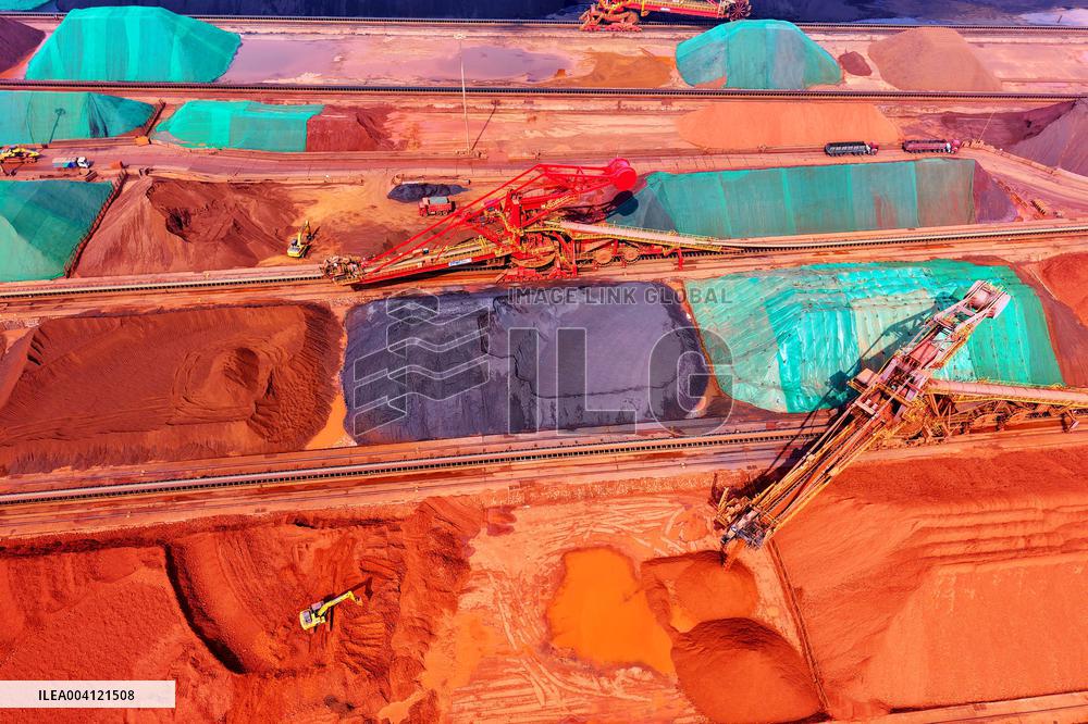Imported Iron Ore in Qingdao Port