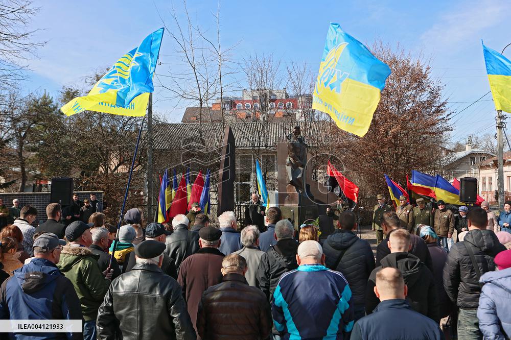 Ivano-Frankivsk commemorates Roman Shukhevych