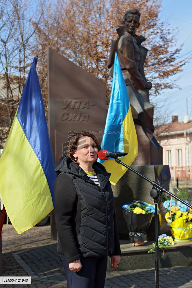 Ivano-Frankivsk commemorates Roman Shukhevych