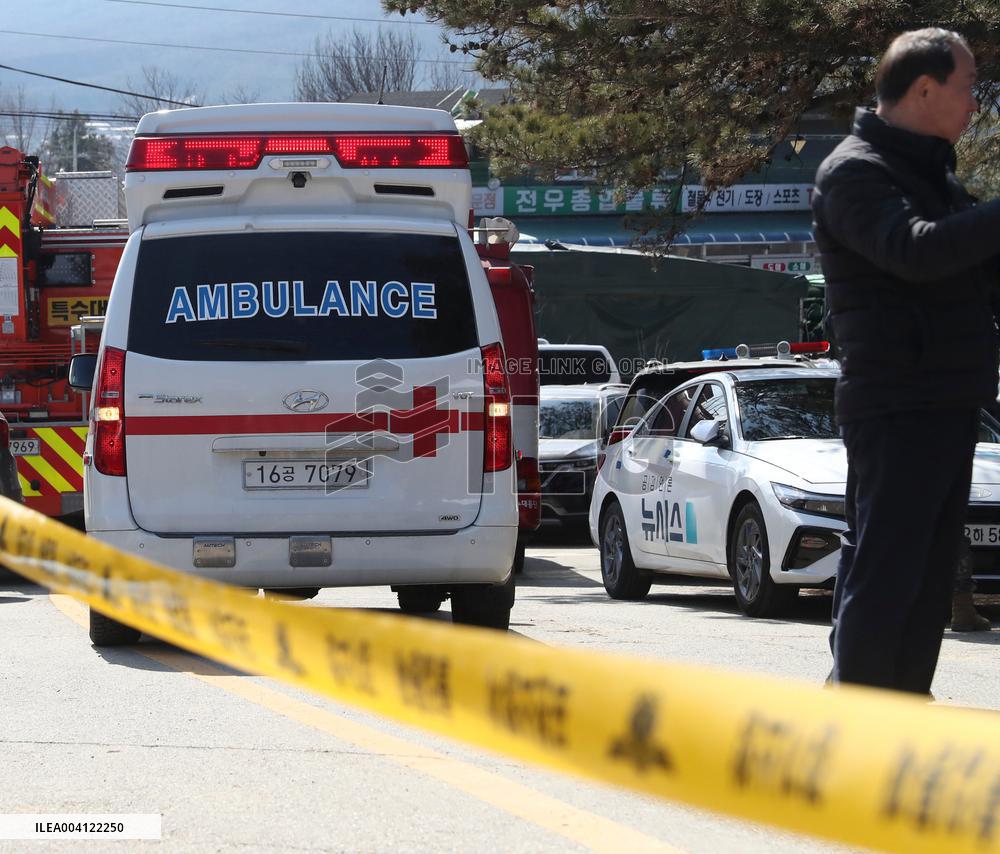 South Korea Drills Accidental Bombing Civilian Area - Pocheon