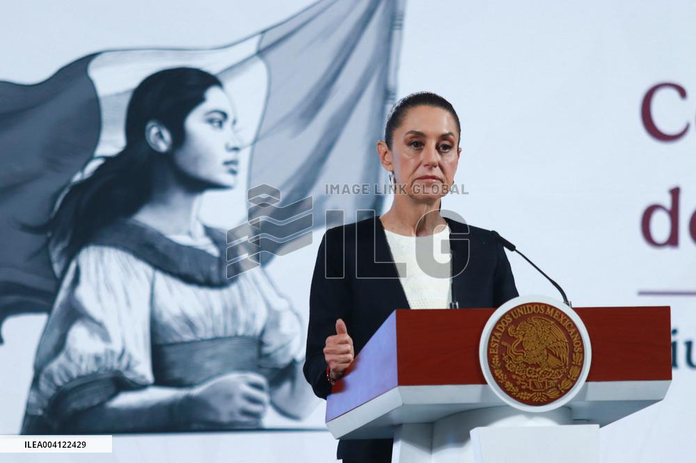 Mexico's President Holds Meeting on Tariffs Imposed Trump - Mexico