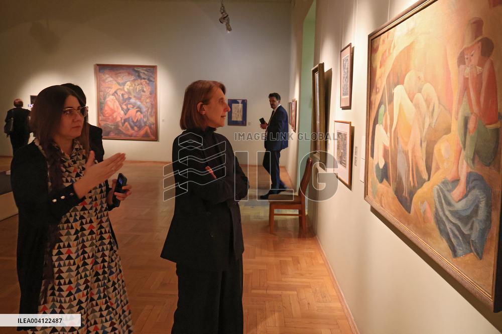 Polands Culture Minister visits Ukraines National Art Museum in Kyiv