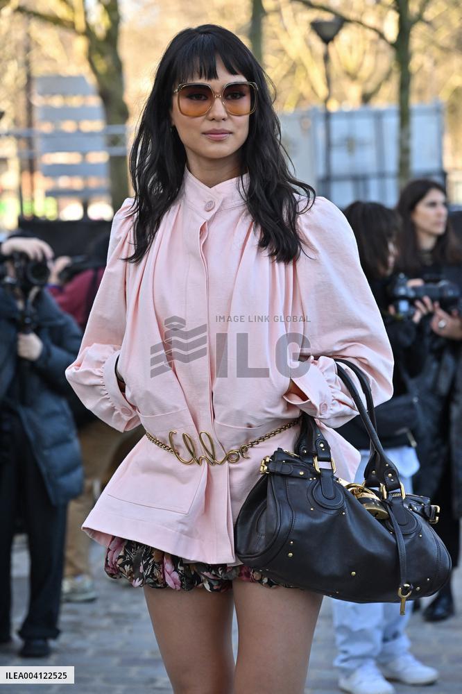 PFW Chloe Outside Arrivals