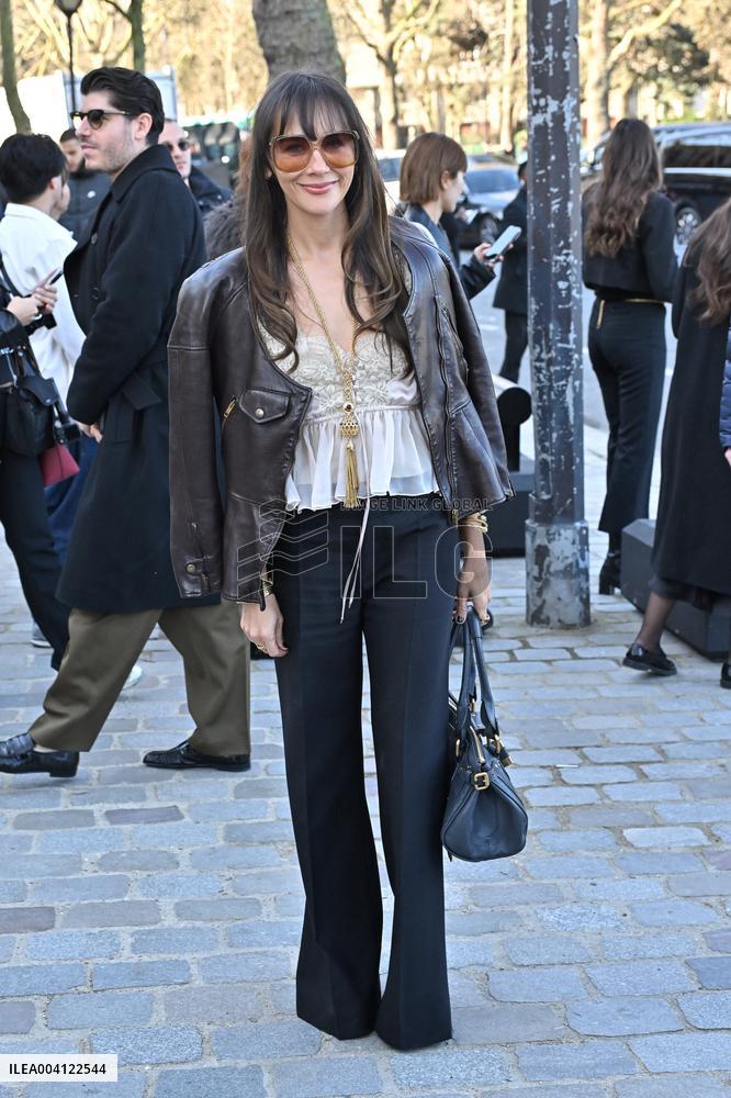 PFW Chloe Outside Arrivals