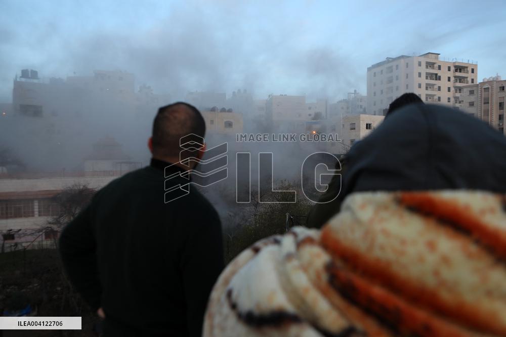 The Israeli Army Blew up Two Homes - Hebron
