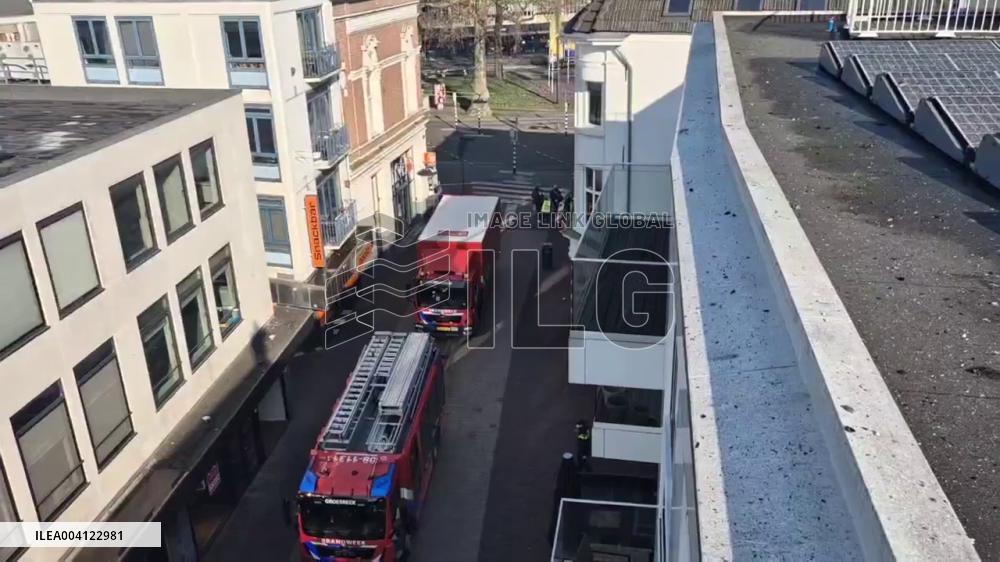 Netherlands: Massive Fire Erupts at Historic Center of Arnhem, Prompting Evacuations 3