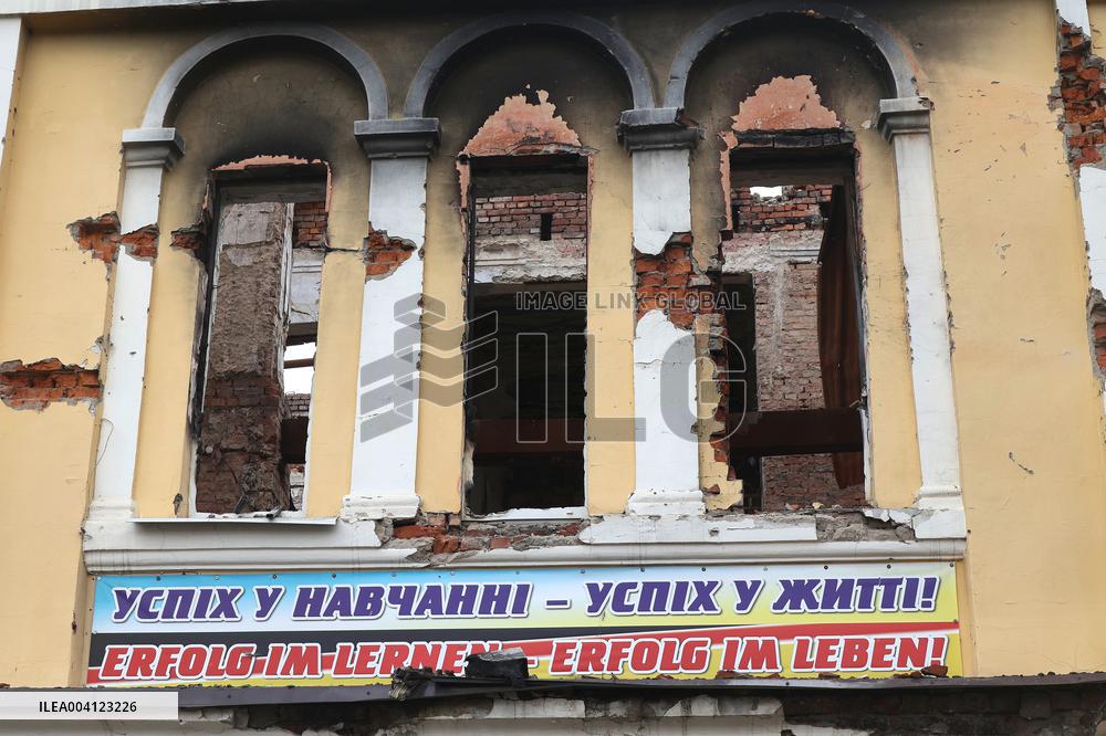Cross of Peace in Kharkiv and Bohodukhiv