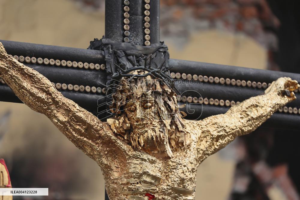 Cross of Peace in Kharkiv and Bohodukhiv