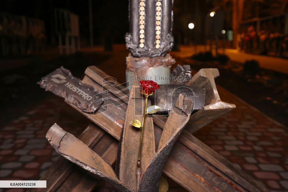 Cross of Peace in Kharkiv and Bohodukhiv