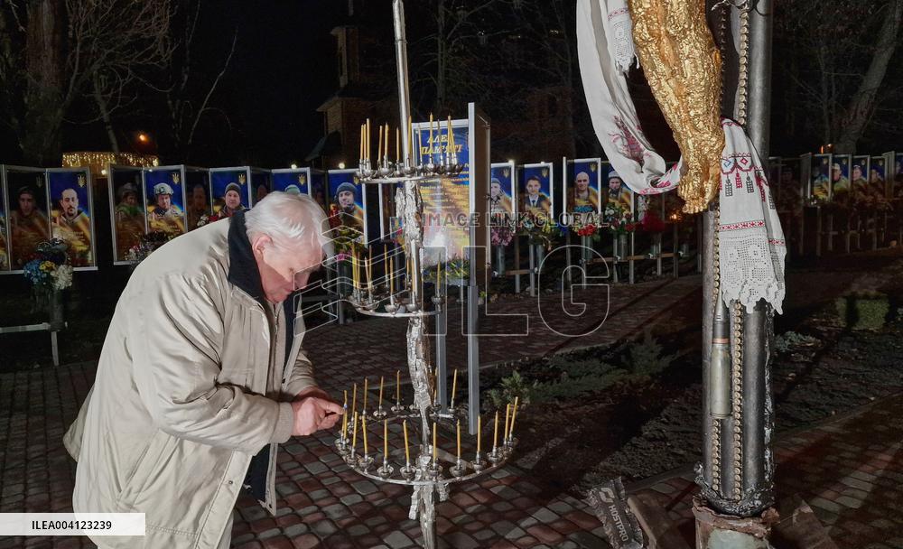 Cross of Peace in Kharkiv and Bohodukhiv