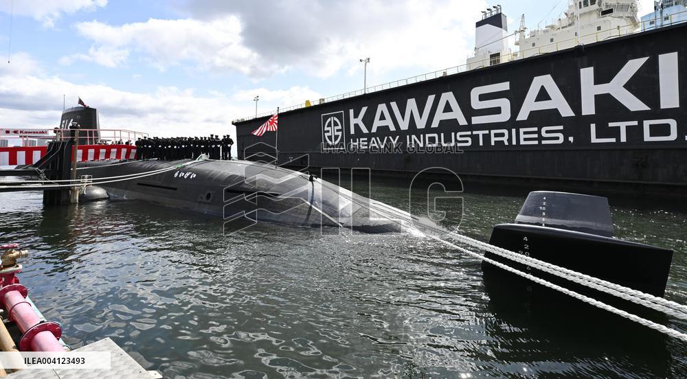 Submarine Raigei delivered to MSDF