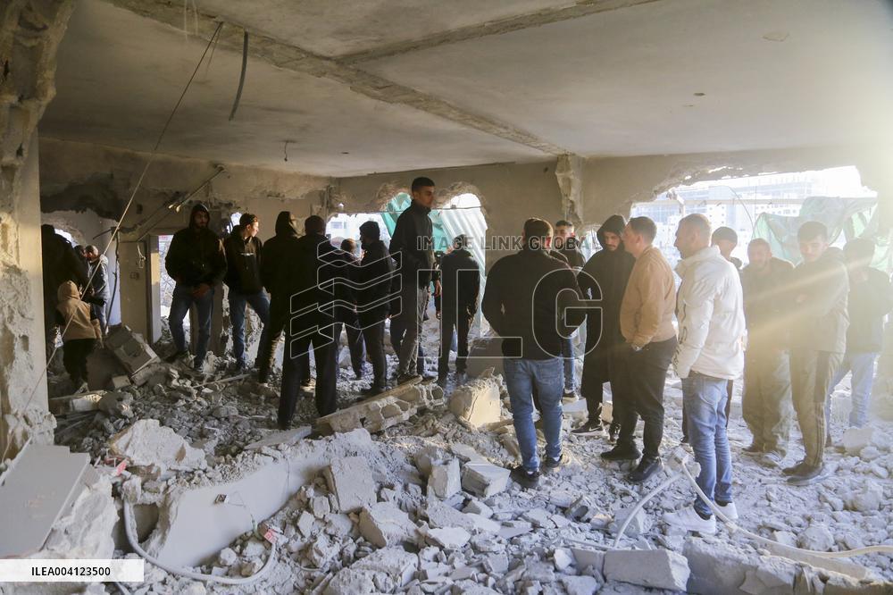 Israeli Forces Demolish Homes - Hebron