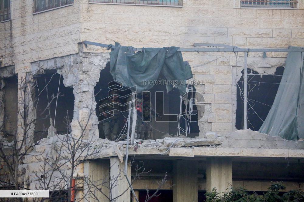 Israeli Forces Demolish Homes - Hebron