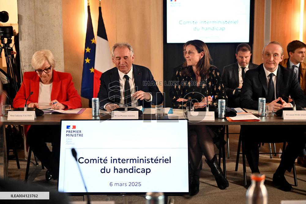 Interministerial Committee on Disability - Paris