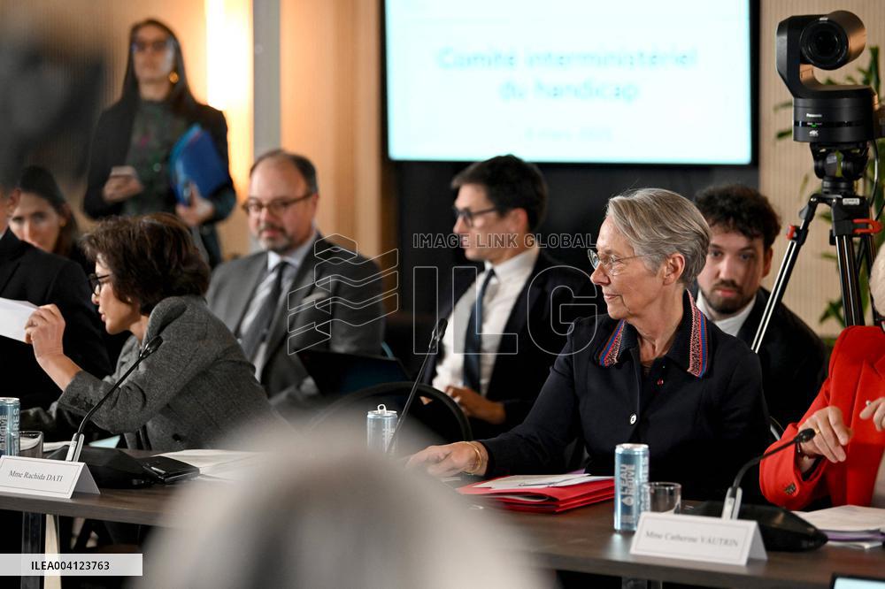 Interministerial Committee on Disability - Paris