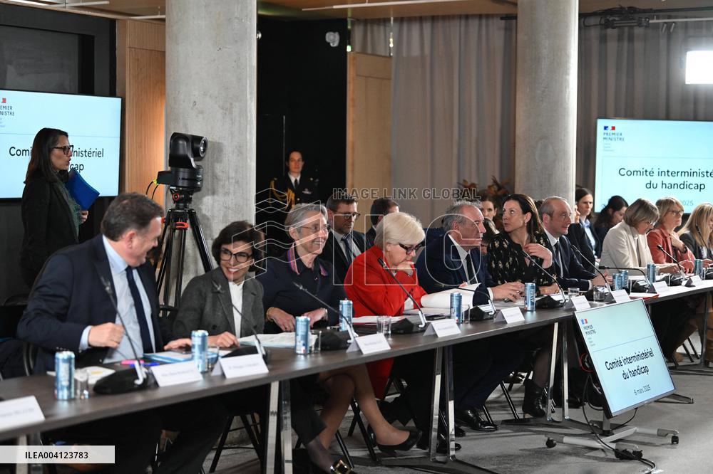 Interministerial Committee on Disability - Paris