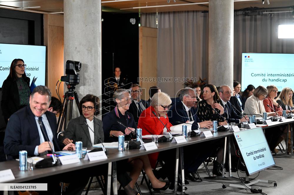 Interministerial Committee on Disability - Paris