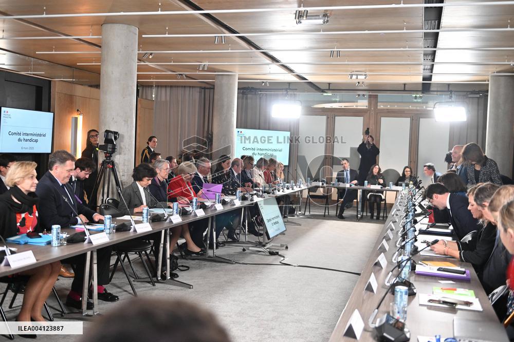 Interministerial Committee on Disability - Paris