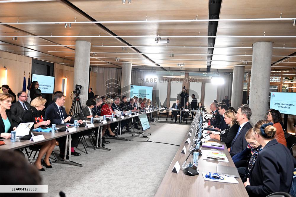 Interministerial Committee on Disability - Paris