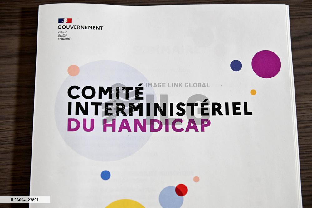 Interministerial Committee on Disability - Paris